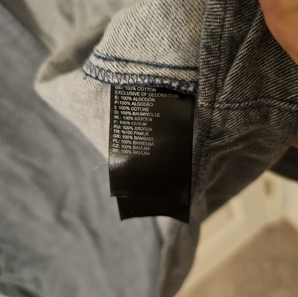 The North Face Women's Button Down Shirt Blue Size L - Picture 4 of 6